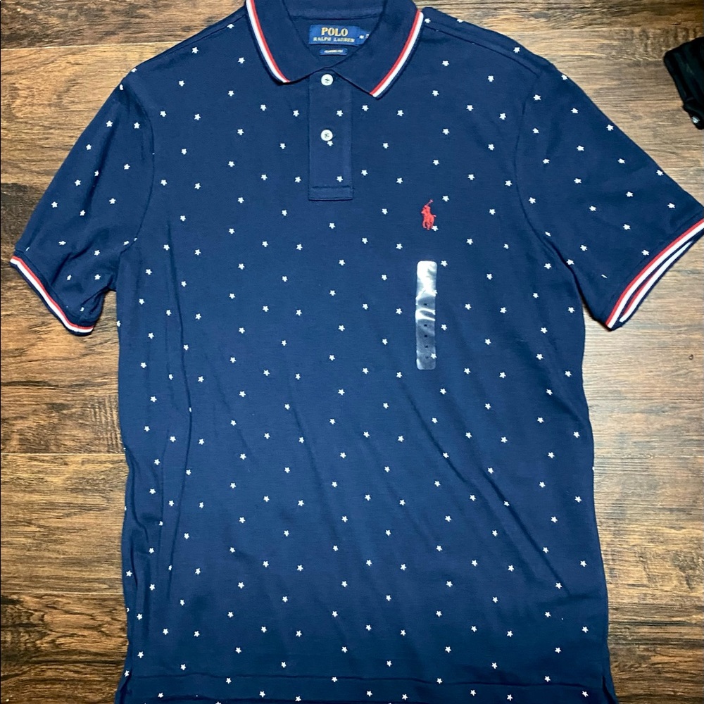RARE Stars Polo Shirt! Size M